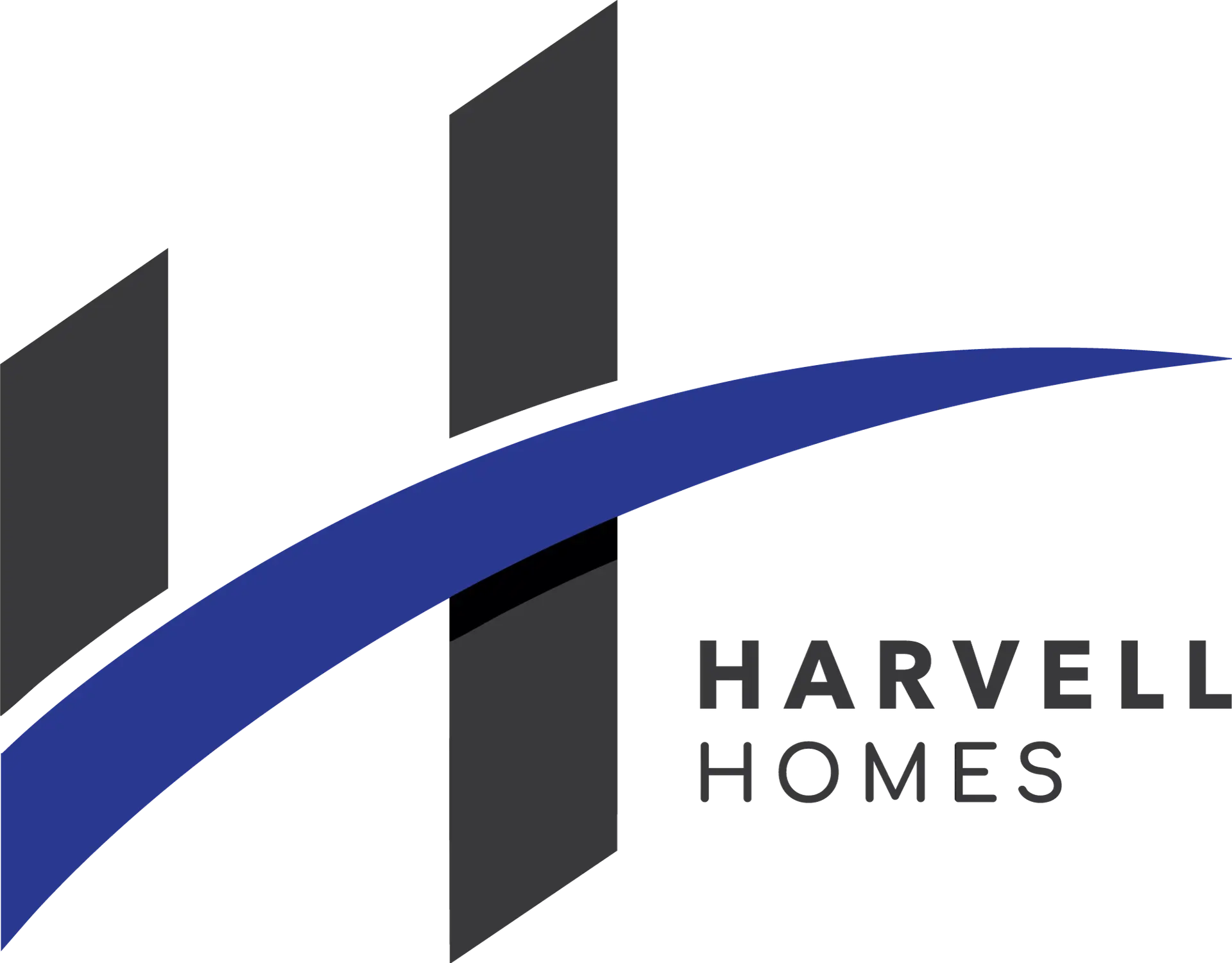 Harvell Homes Colored Logo on Transparent Background