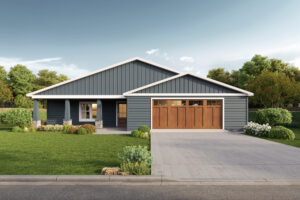 Rendering of The Pahaska 1 Floor Plan Offered by Harvell Homes in Powell, Wyoming